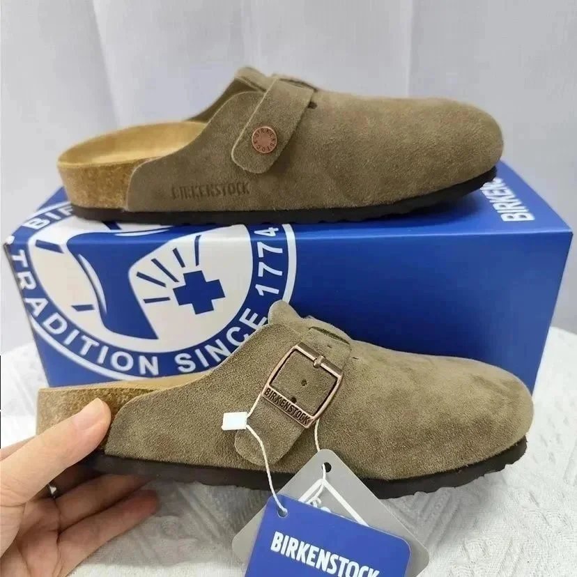 Birkenstock Leather Performance Slides