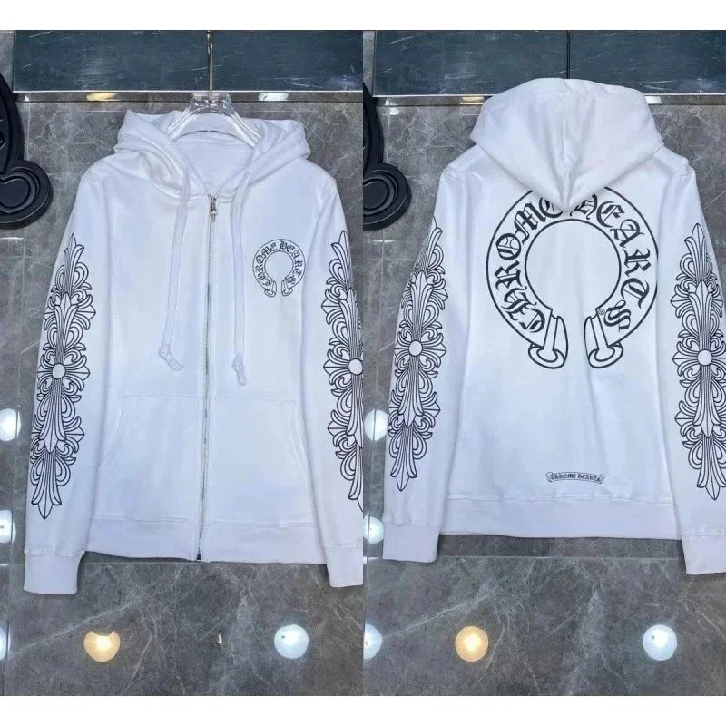 Chrome Hearts Los Angeles Hoodie Black - 9