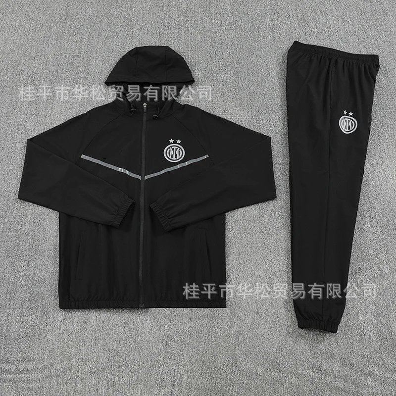 Hooded Inter Milan Black 2526