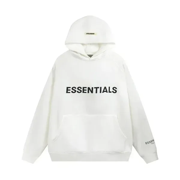 Essentials Reflective Logo Hoodie Black - 9