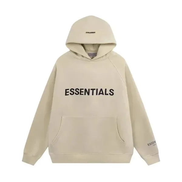 Essentials Reflective Logo Hoodie Black - 8