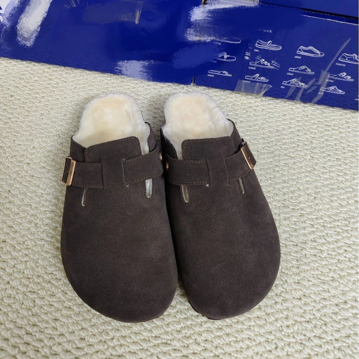 Leather Fleece-Lined Winter Boots