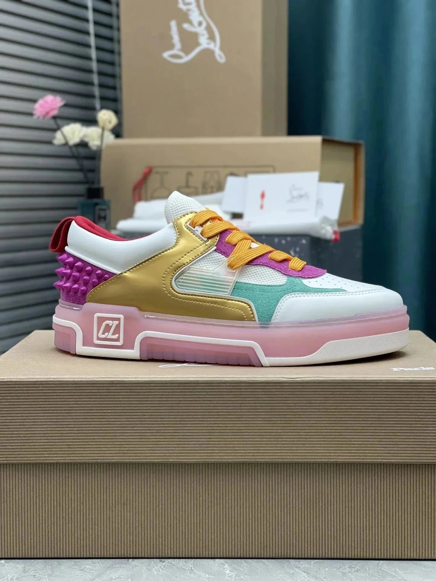 C-L Version Casual Shoes Sneakers Top Version 074