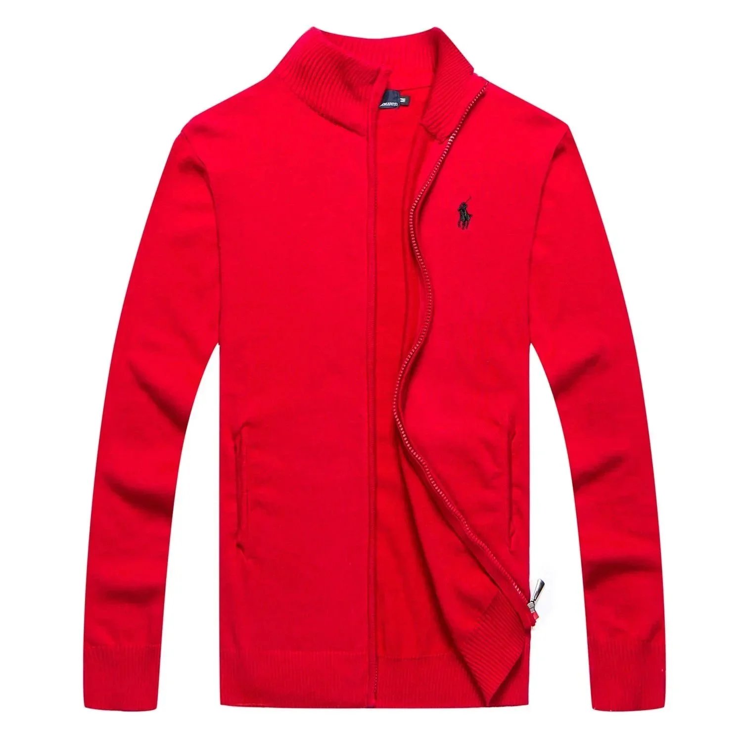 Polo Ralph Lauren Knitwear Quarter-Zip Knit Sweater with Bear Embroidery — 21