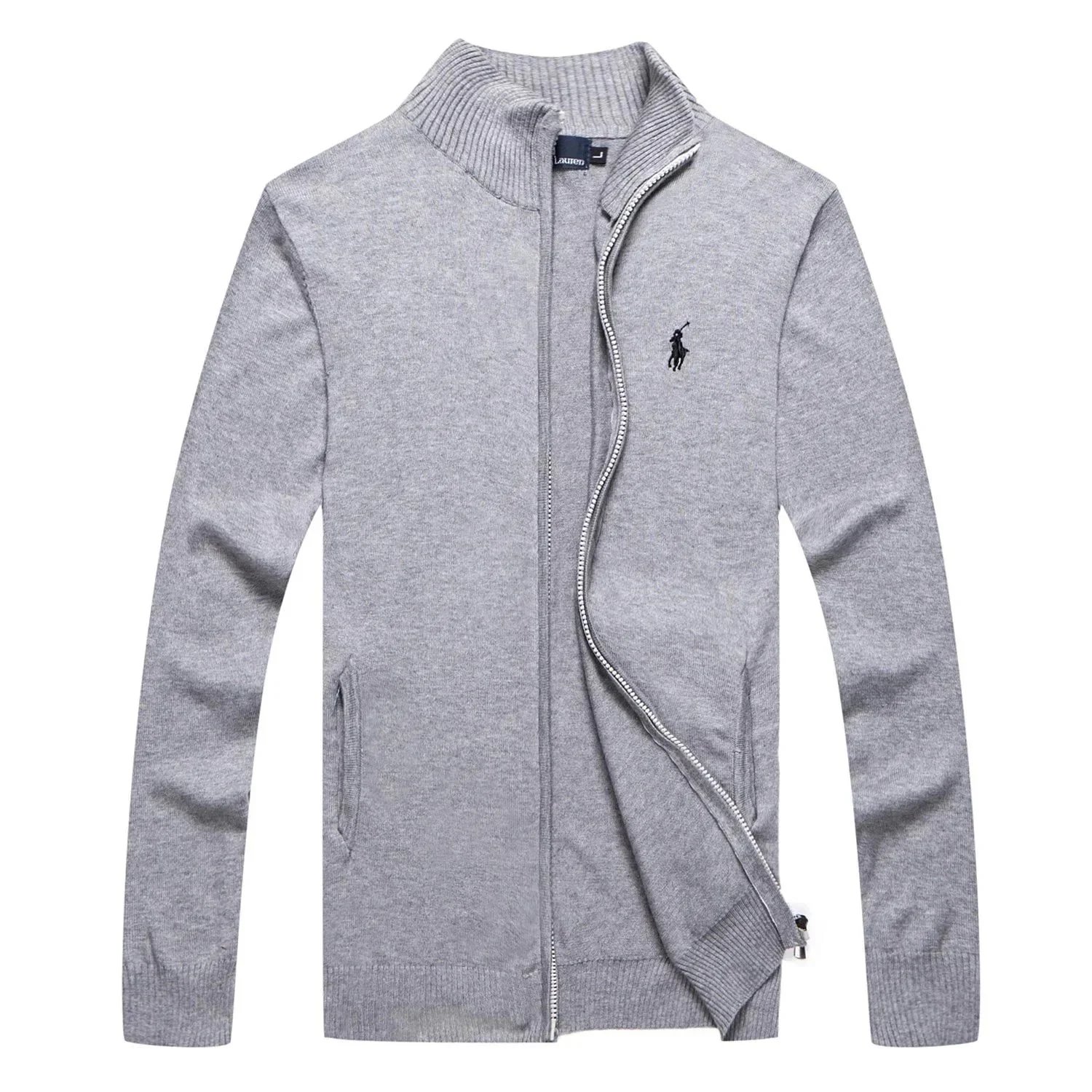Polo Ralph Lauren Knitwear Quarter-Zip Knit Sweater with Bear Embroidery — 22