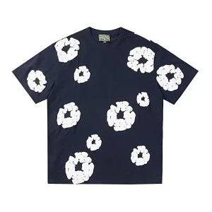 Gallery Dept. Floral Embroidered Teal Shorts - 16