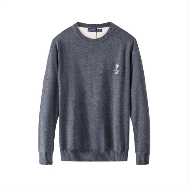 Polo Ralph Lauren Knitwear Quarter-Zip Knit Sweater with Bear Embroidery product detail image 29