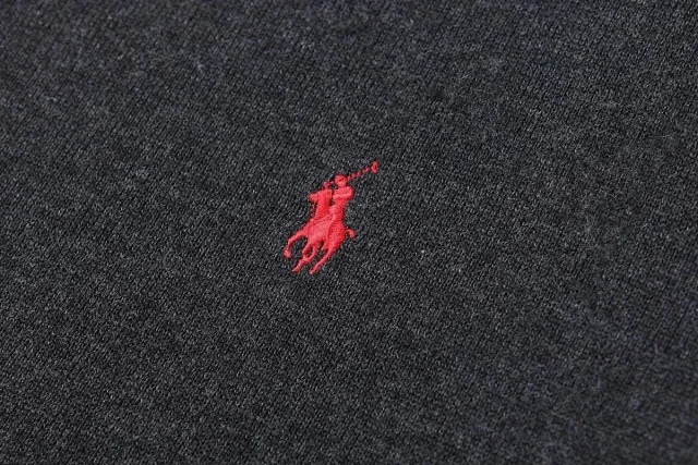 Ralph Lauren Knitwear Embroidered Pony Quarter-Zip Knit Sweater product detail image 9