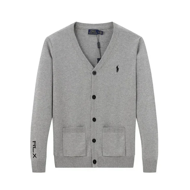 Ralph Lauren Knitwear Embroidered Pony Quarter-Zip Knit Sweater product detail image 40