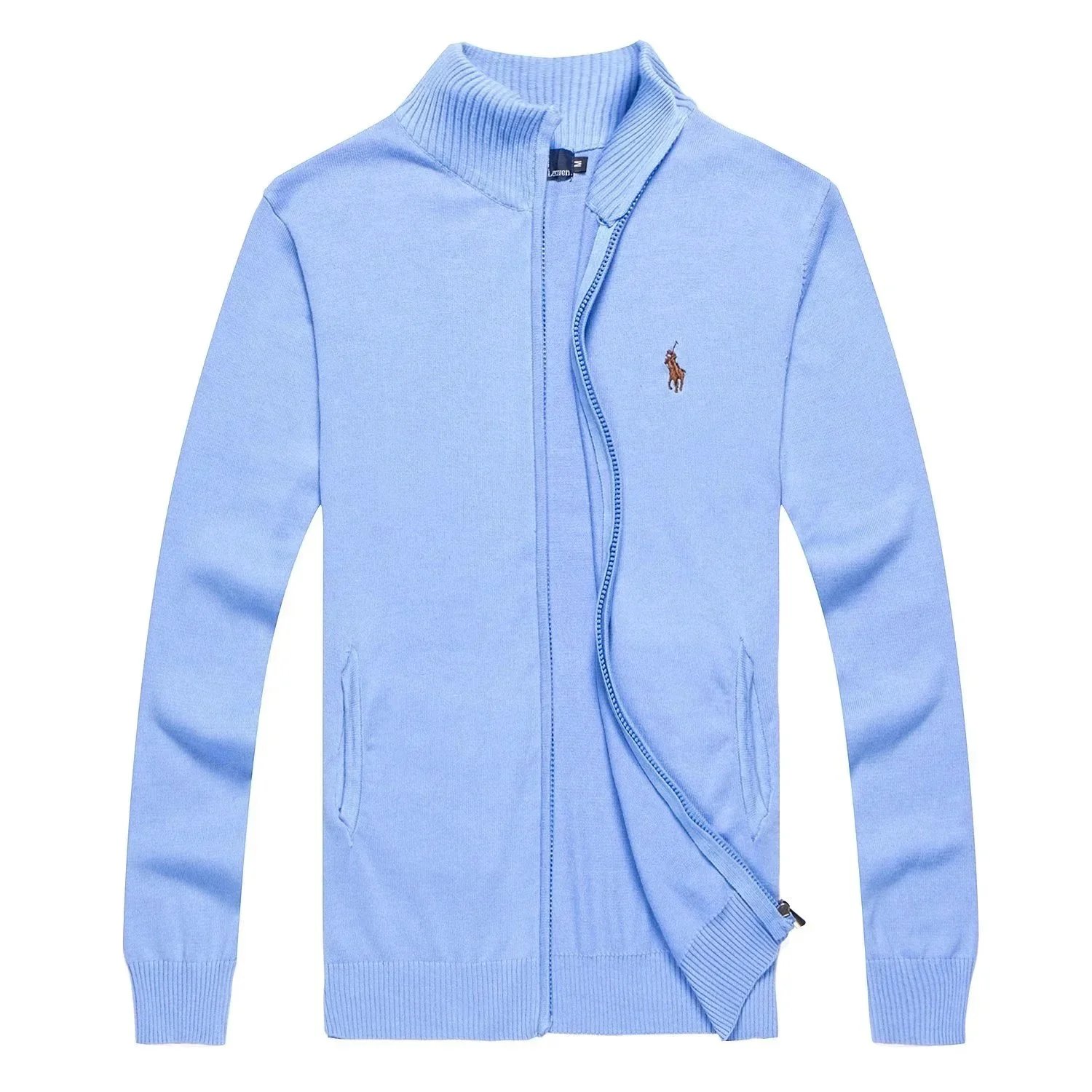 Polo Ralph Lauren Knitwear Quarter-Zip Knit Sweater with Bear Embroidery — 29