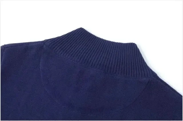 Polo Ralph Lauren Knitwear Quarter-Zip Knit Sweater with Bear Embroidery product detail image 4
