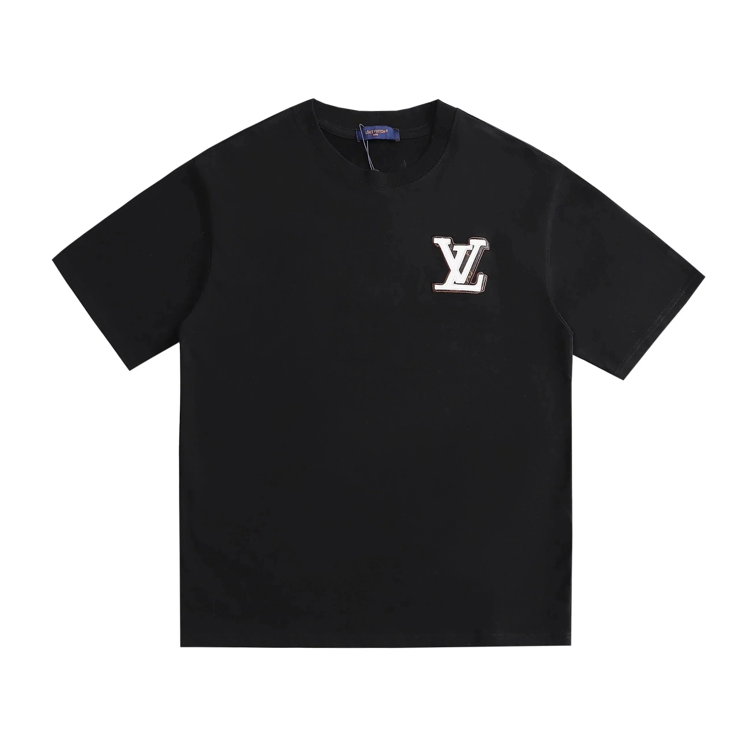 Louis Vuitton T-Shirts Short-Sleeve Graphic Logo Print — 21
