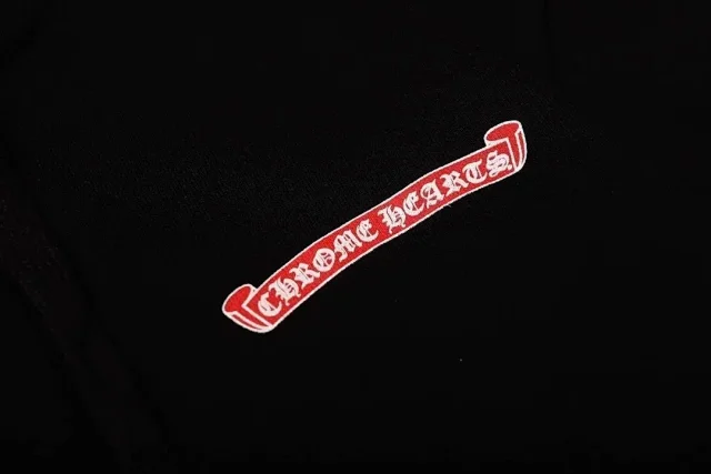 Chrome Hearts Hoodies & Sweatshirts Hooded sweatshirt with cross motif graphic print product detail image 7