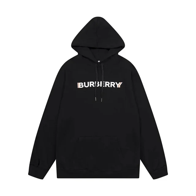 Burberry Hoodies & Sweatshirts Logo-Print Hooded Sweatshirt product detail image 26