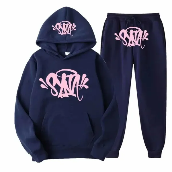 Off-White x Virgil Abloh Graffiti Hoodie and Sweatpants Set Black with Red and Green Spray Paint Print - 23