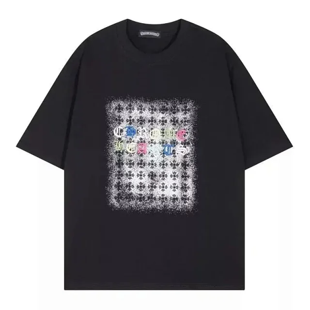 Chrome Hearts T-Shirts Short-sleeve graphic logo print product detail image 11