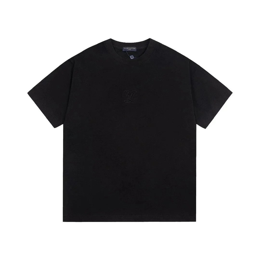 Louis Vuitton T-Shirts Short-Sleeve Graphic Logo Print — 10