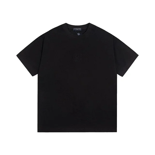 Louis Vuitton T-Shirts Short-Sleeve Graphic Logo Print product detail image 17