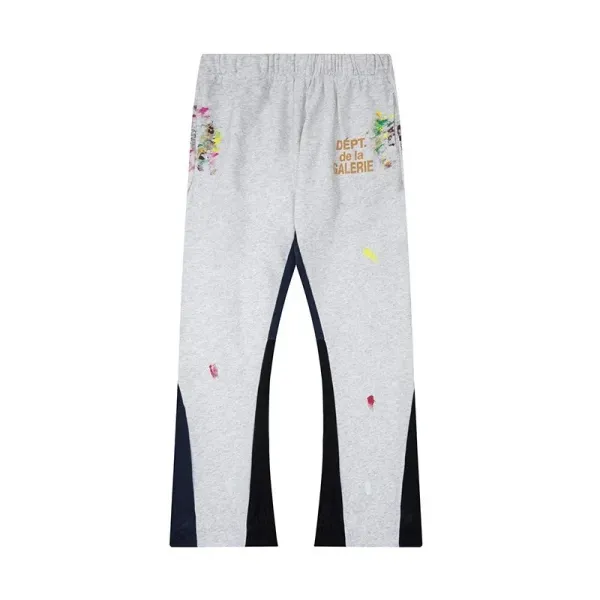 DEPT. Paint Splatter Sweatpants Gray - 14