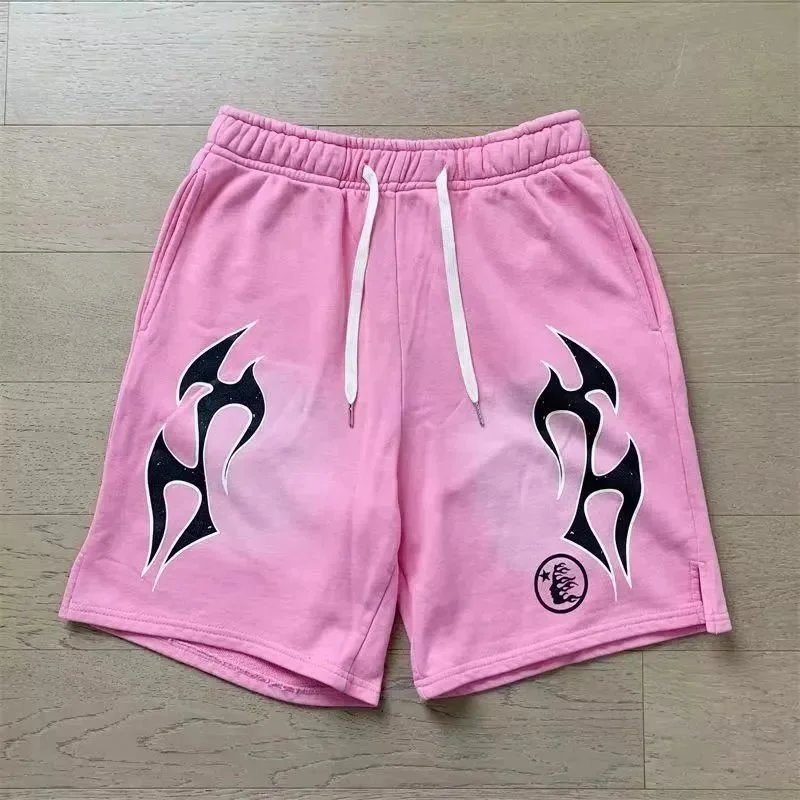 宽松休闲水洗运动短裤