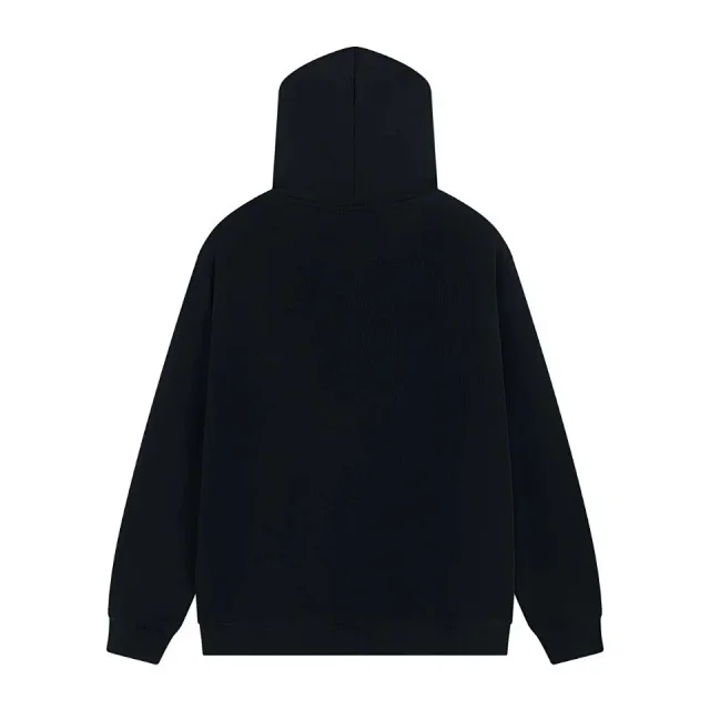 Loewe Hoodies & Sweatshirts Logo-print and leather logo-patch product detail image 4