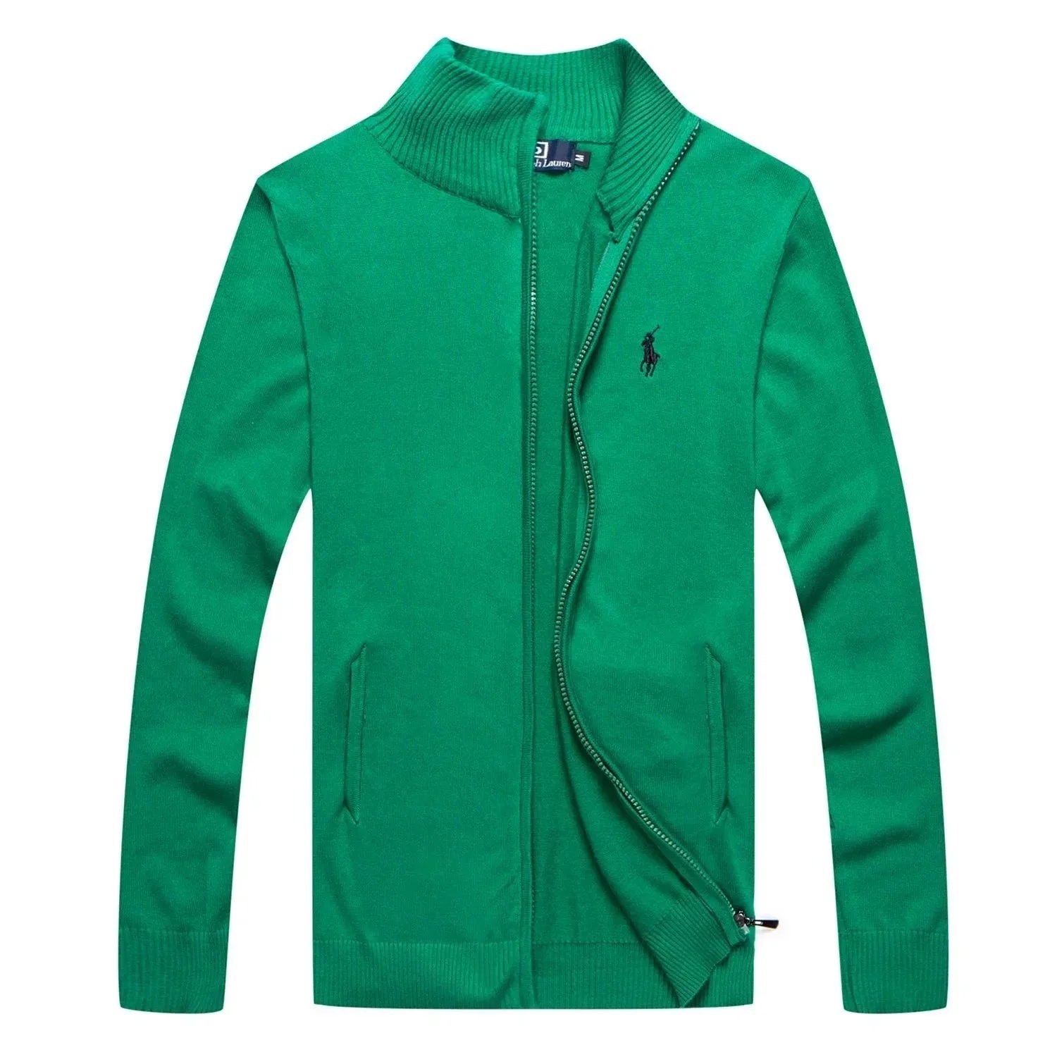 Polo Ralph Lauren Knitwear Quarter-Zip Knit Sweater with Bear Embroidery — 23