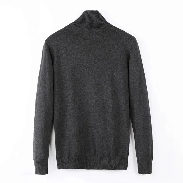 Ralph Lauren Knitwear Embroidered Pony Quarter-Zip Knit Sweater product detail image 13