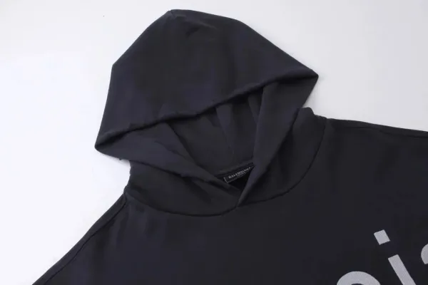 Balenciaga x Adidas Hoodie Black - 5