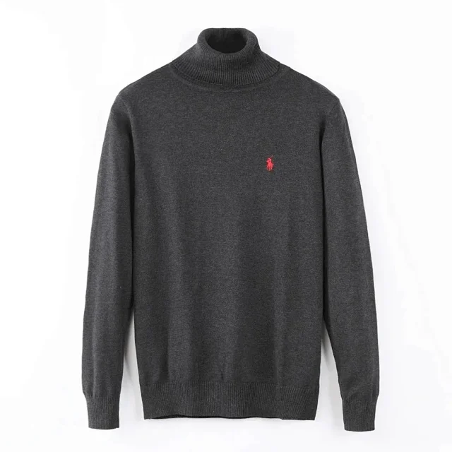 Ralph Lauren Knitwear Embroidered Pony Quarter-Zip Knit Sweater product detail image 12