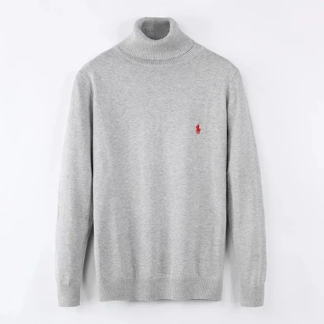 Ralph Lauren Knitwear Embroidered Pony Quarter-Zip Knit Sweater product detail image 27
