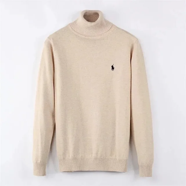 Ralph Lauren Knitwear Embroidered Pony Quarter-Zip Knit Sweater product detail image 28