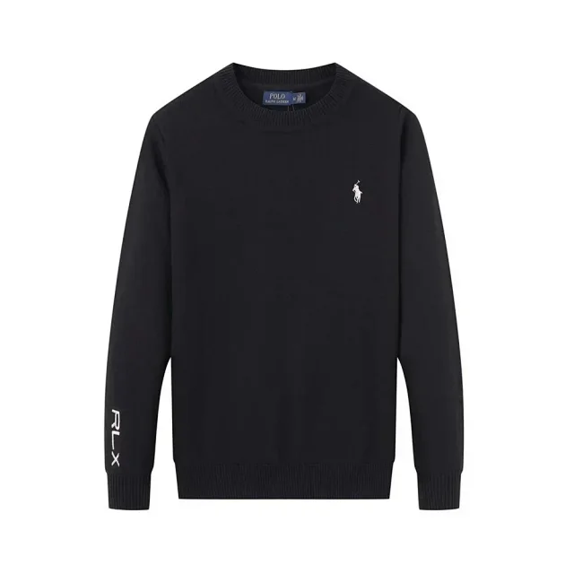 Ralph Lauren Knitwear Embroidered Pony Quarter-Zip Knit Sweater product detail image 43