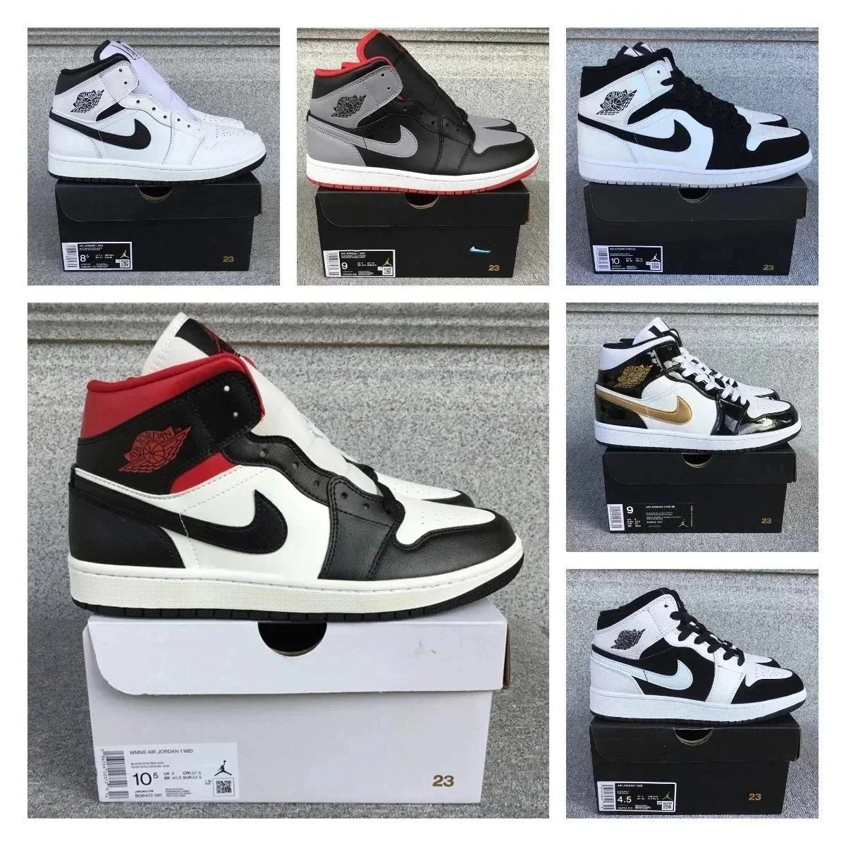 Jordan Air Jordan 1 Mid （25+） – QC photos preview | CnFans  | 7518183305