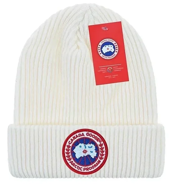 Moncler Hats Ribbed cuffed knit beanie product detail image 17