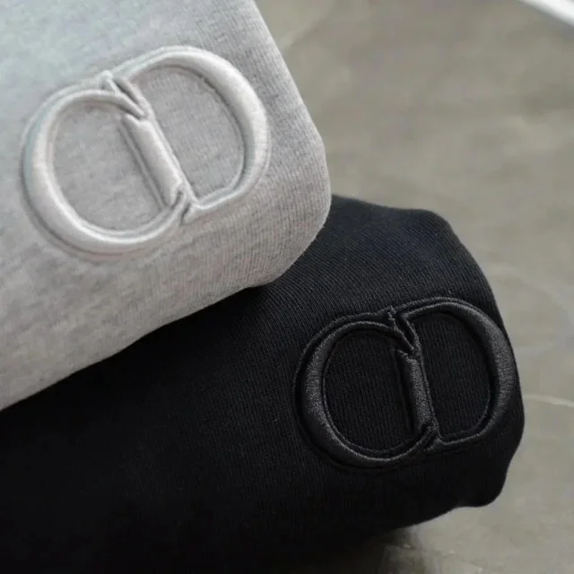 Dior Hoodies & Sweatshirts Drawstring Pullover Hoodie with Kangaroo Pocket product detail image 9