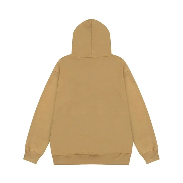 Burberry Hoodies & Sweatshirts Logo-embroidered pullover hoodie with kangaroo pocket product detail image 10