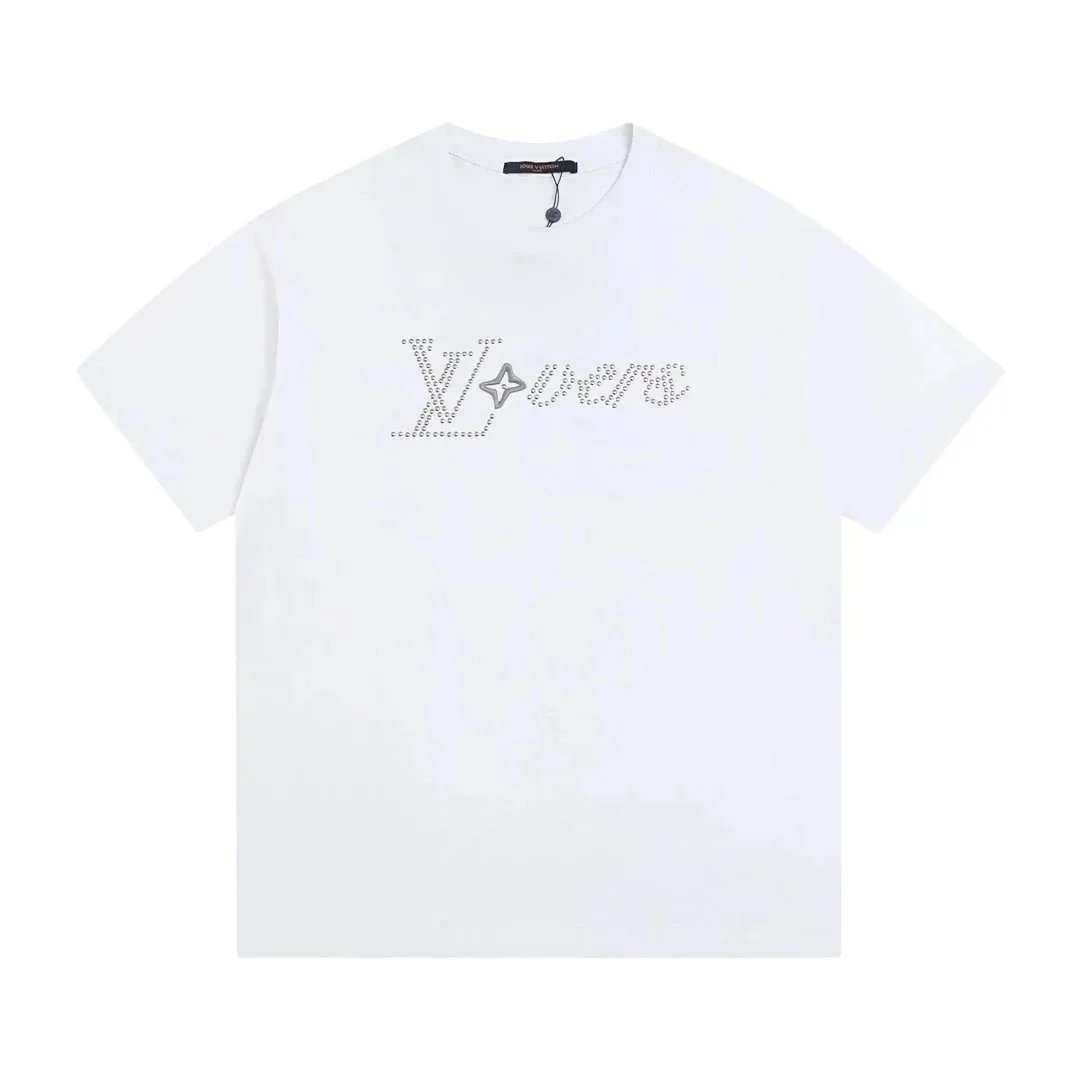 Louis Vuitton T-Shirts Short-Sleeve Graphic Logo Print — 17