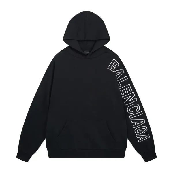 Balenciaga x Adidas Hoodie Black - 20