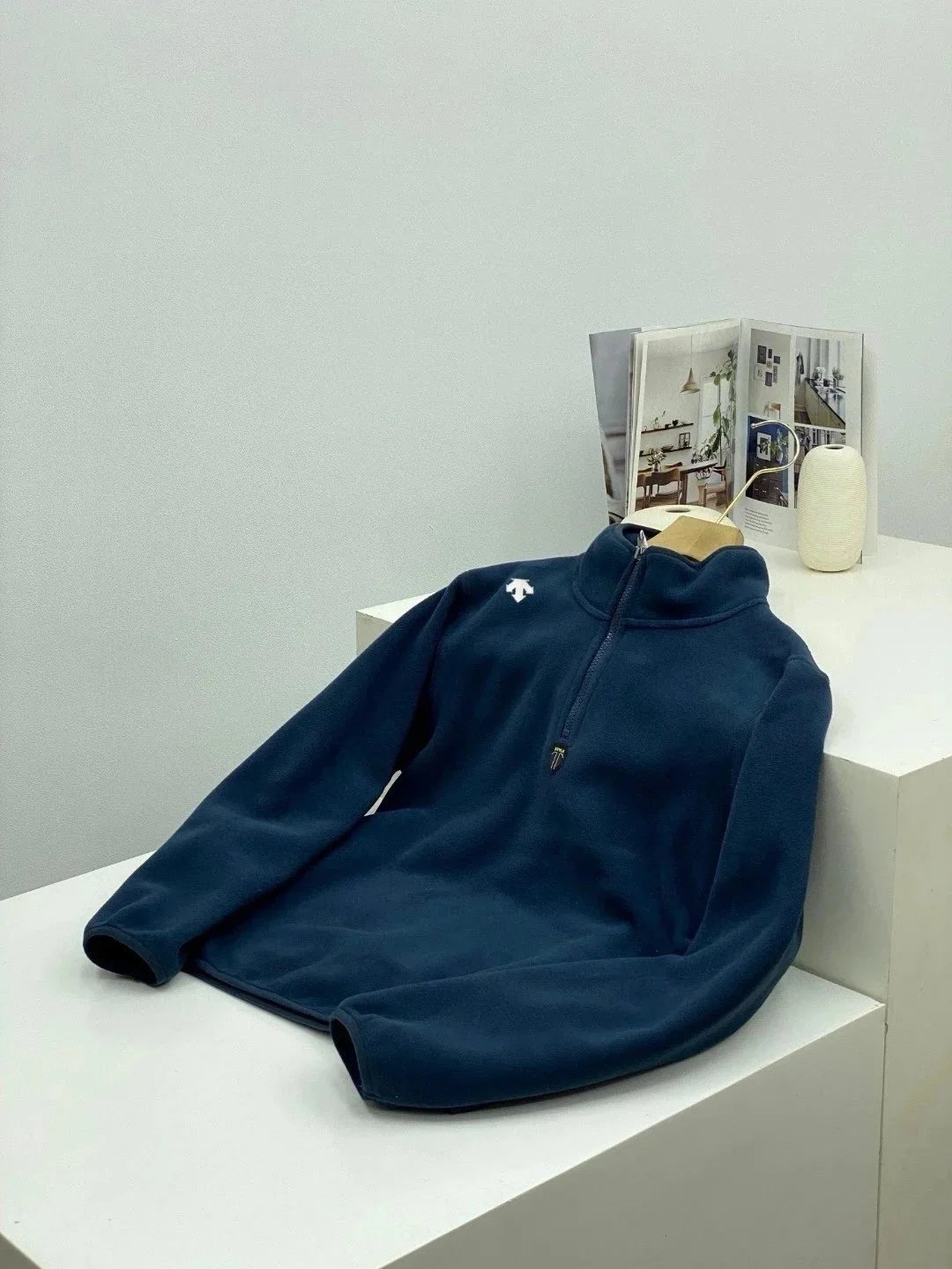 Descente Hoodies & Sweatshirts Logo Hoodie and Quarter-Zip Sweatshirt image 10