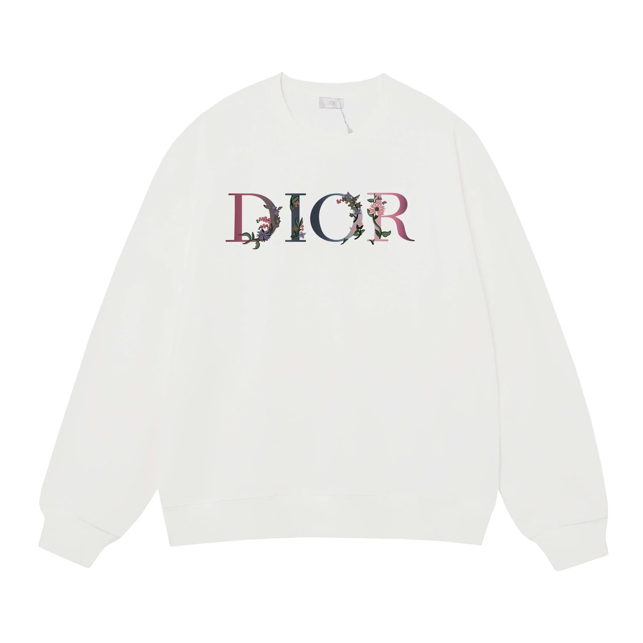Dior Hoodies & Sweatshirts Graphic-Print Crewneck Sweatshirt — 31