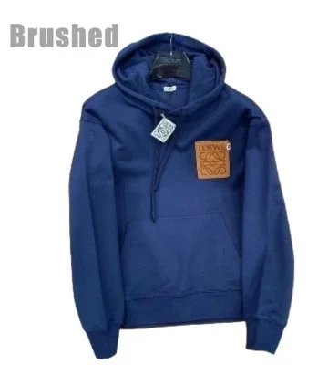 Loewe Hoodies & Sweatshirts Logo-print and leather logo-patch — PDD-JR-LMWY-0180