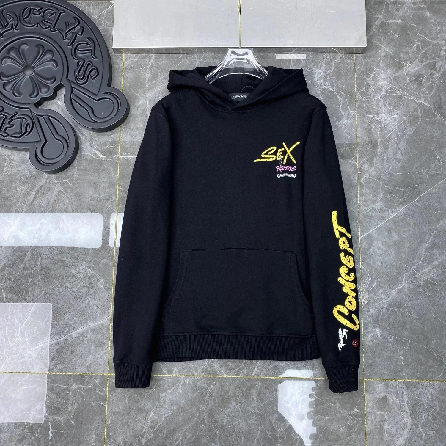 Chrome Hearts Hoodies & Sweatshirts Graphic Cross Pullover Hoodie — CH-23