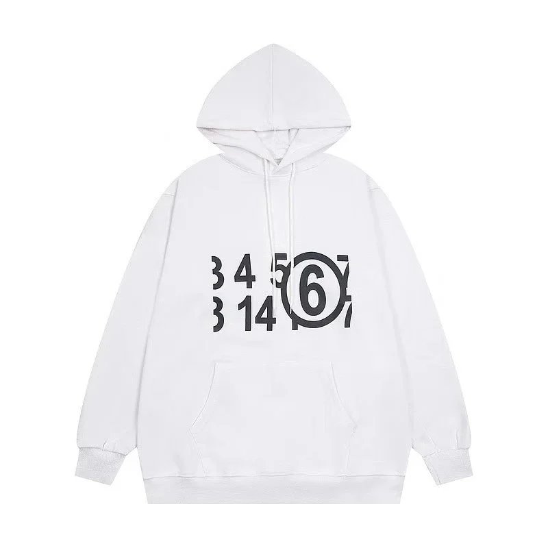 hA. Logo Print Oversized Hoodie Black - 11