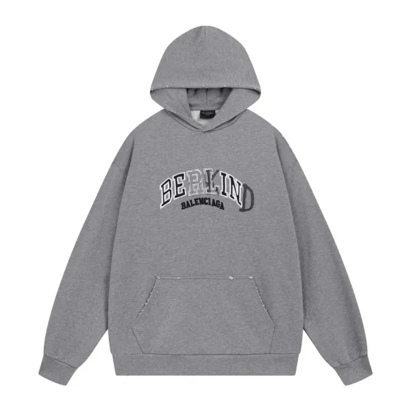 Balenciaga x Adidas Hoodie Black - 24