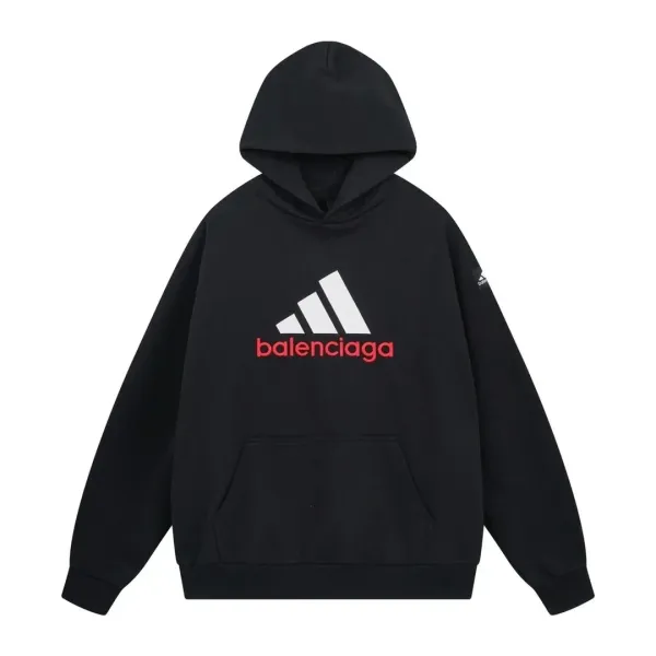 Balenciaga x Adidas Hoodie Black - 26