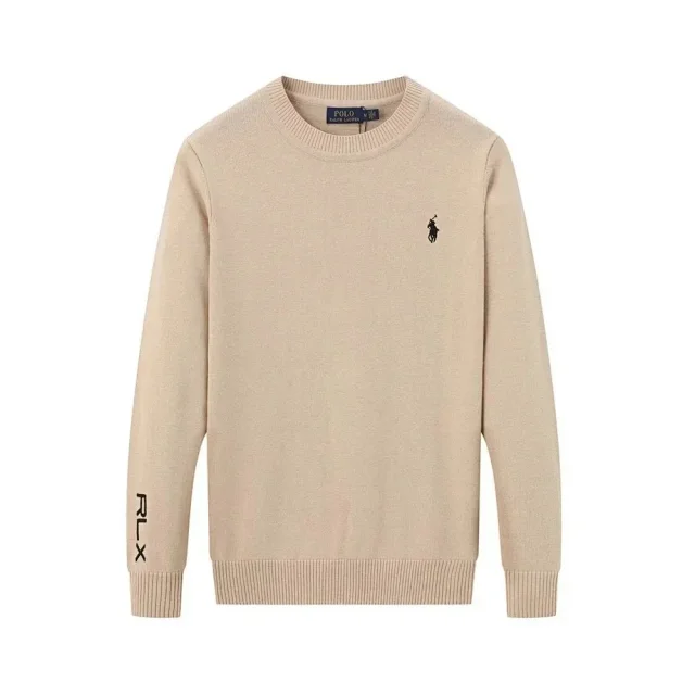 Ralph Lauren Knitwear Embroidered Pony Quarter-Zip Knit Sweater product detail image 45