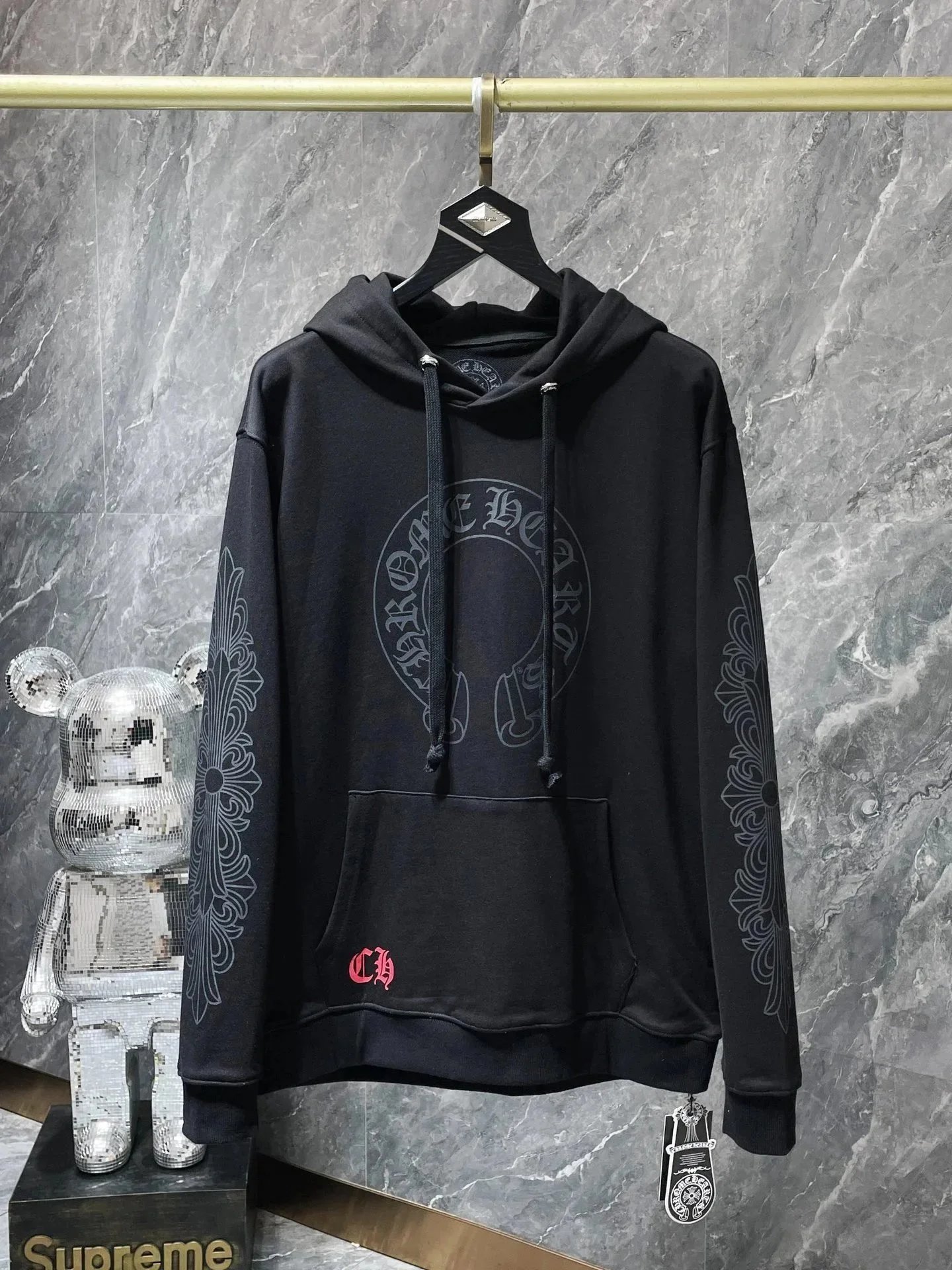 Chrome Hearts Hoodies & Sweatshirts Graphic Cross Pullover Hoodie — CH-27