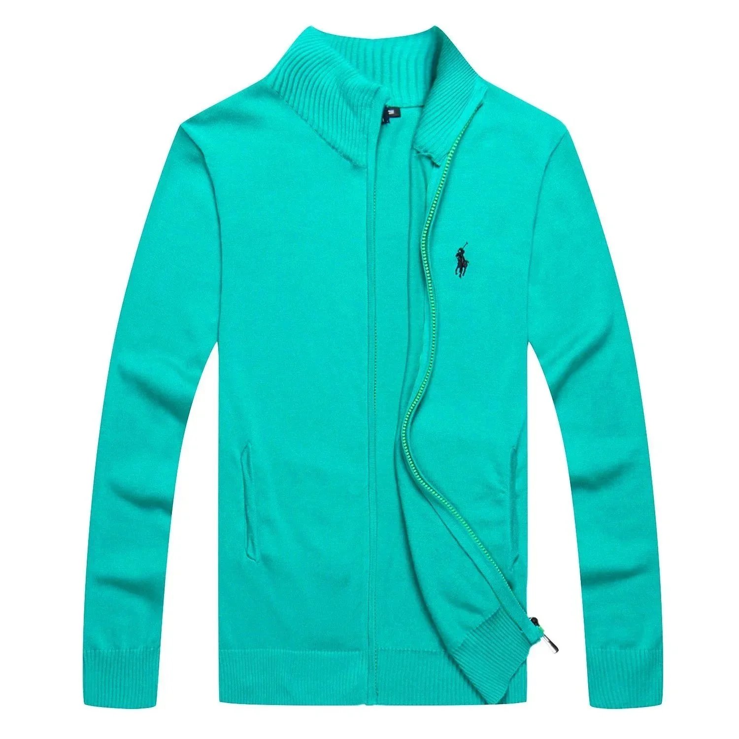 Polo Ralph Lauren Knitwear Quarter-Zip Knit Sweater with Bear Embroidery — 24