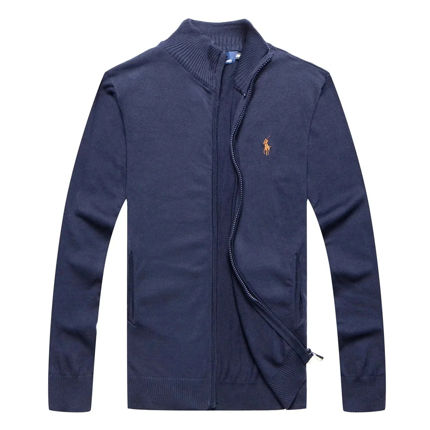 Polo Ralph Lauren Knitwear Quarter-Zip Knit Sweater with Bear Embroidery — 25