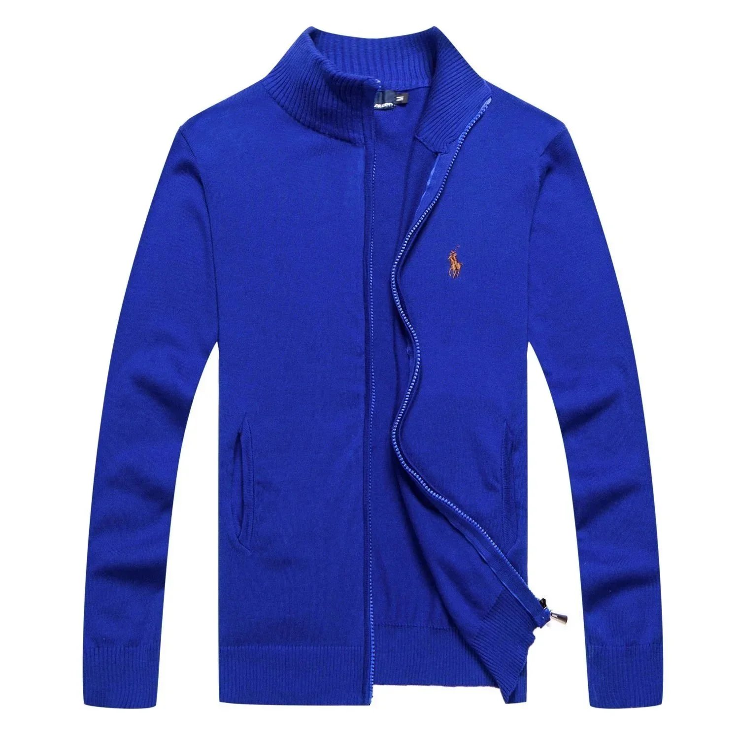 Polo Ralph Lauren Knitwear Quarter-Zip Knit Sweater with Bear Embroidery — 28